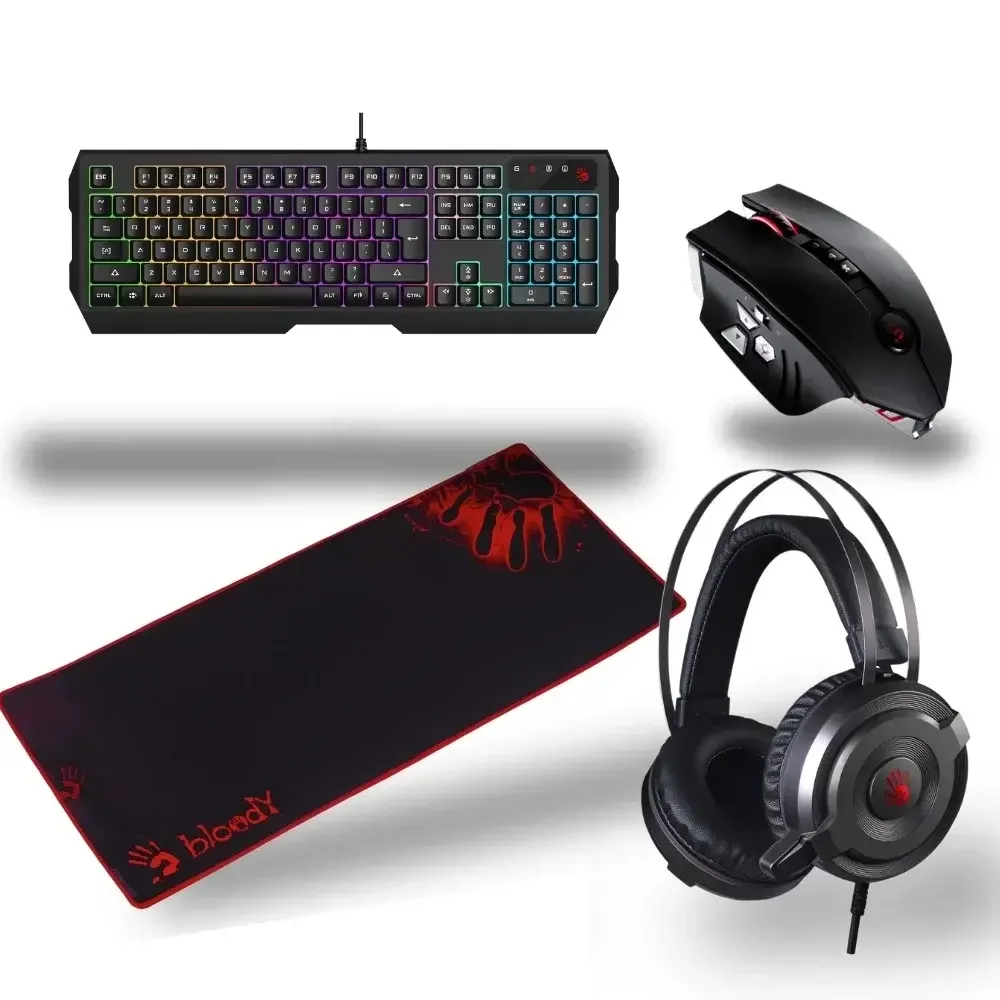 A4Tech Bloody Gaming Bundle 4 in 1 Set