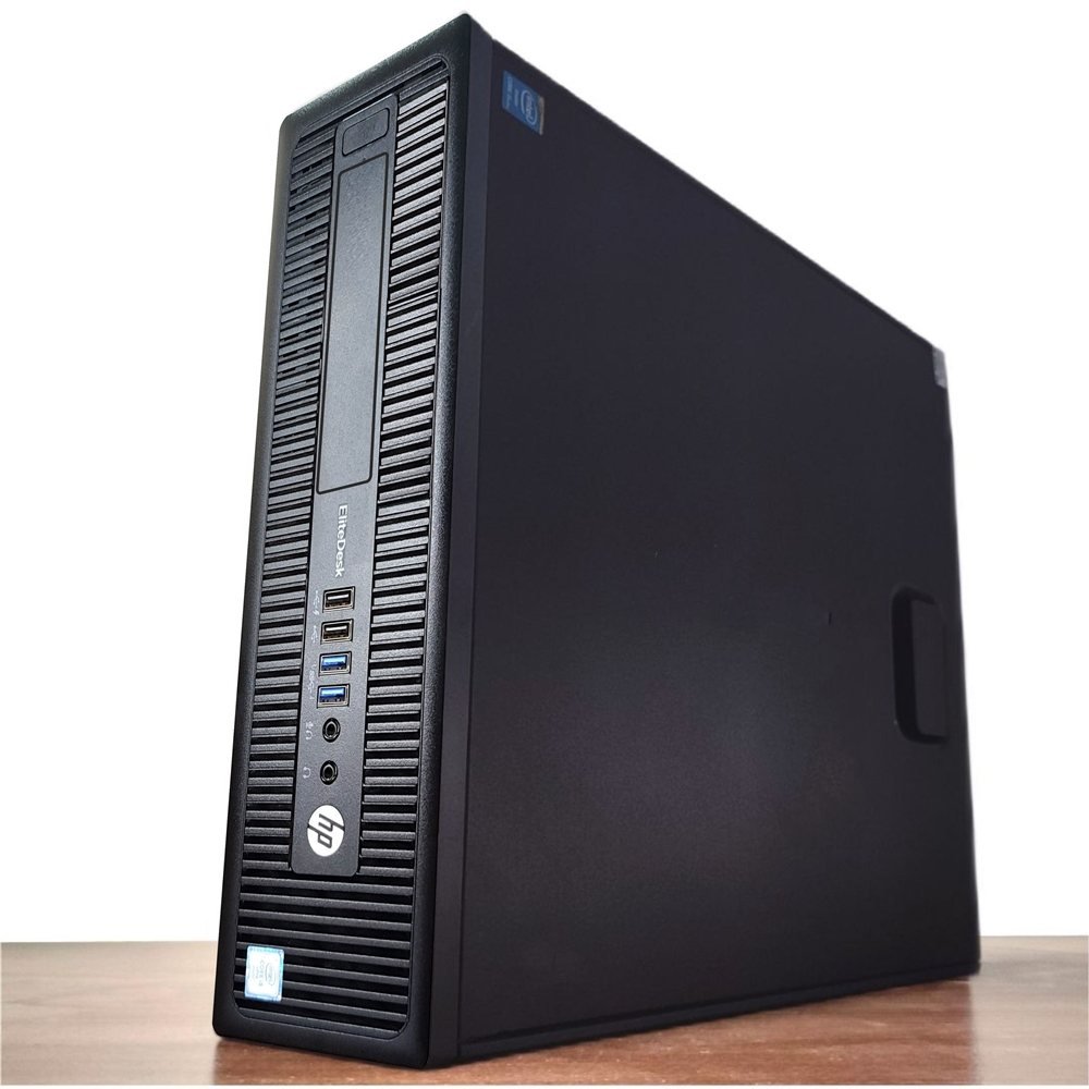 HP 800 G1 İ7 4.NESİL 8 GB DDR3 RAM 128 GB SSD 19"WİN10 DP/VGA MASAÜSTÜ BİLGİSAYAR (2.EL YATAY KASA)