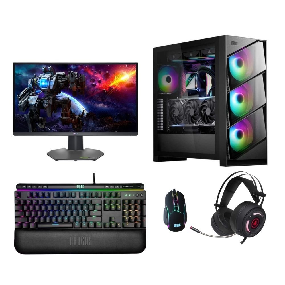 Ryzen 5 7600 16GB Ram 1TB M.2 SSD RTX 4060 8GB Ekran kartı 25" 280Hz Monitör Oem Paket Outlet Set