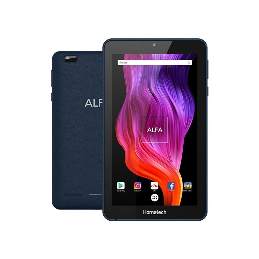 Hometech Alfa 7LM 4 Çekirdek 7 inç IPS Ekran Bluetooth WiFi Webcam Safir Mavi Android Tablet