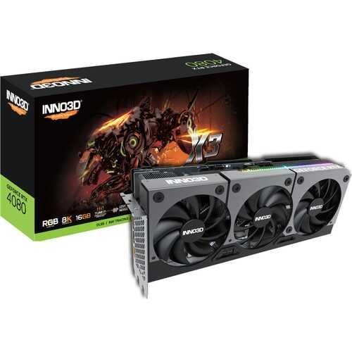 Inno3D RTX4080 x3 Nvidia GDDR6x 256Bit Hdmi.Display Üç Fan 16GB Ekran Kartı