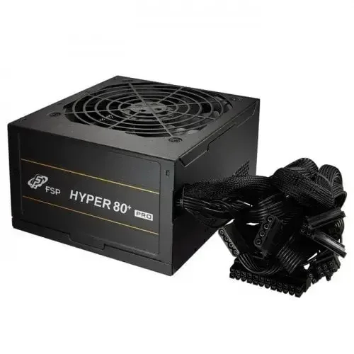 FSP Vento VG3400S RGB Temperli Cam Mesh Siyah ATX Hyper Pro H3-650 80+ Bronze Gaming Kasa