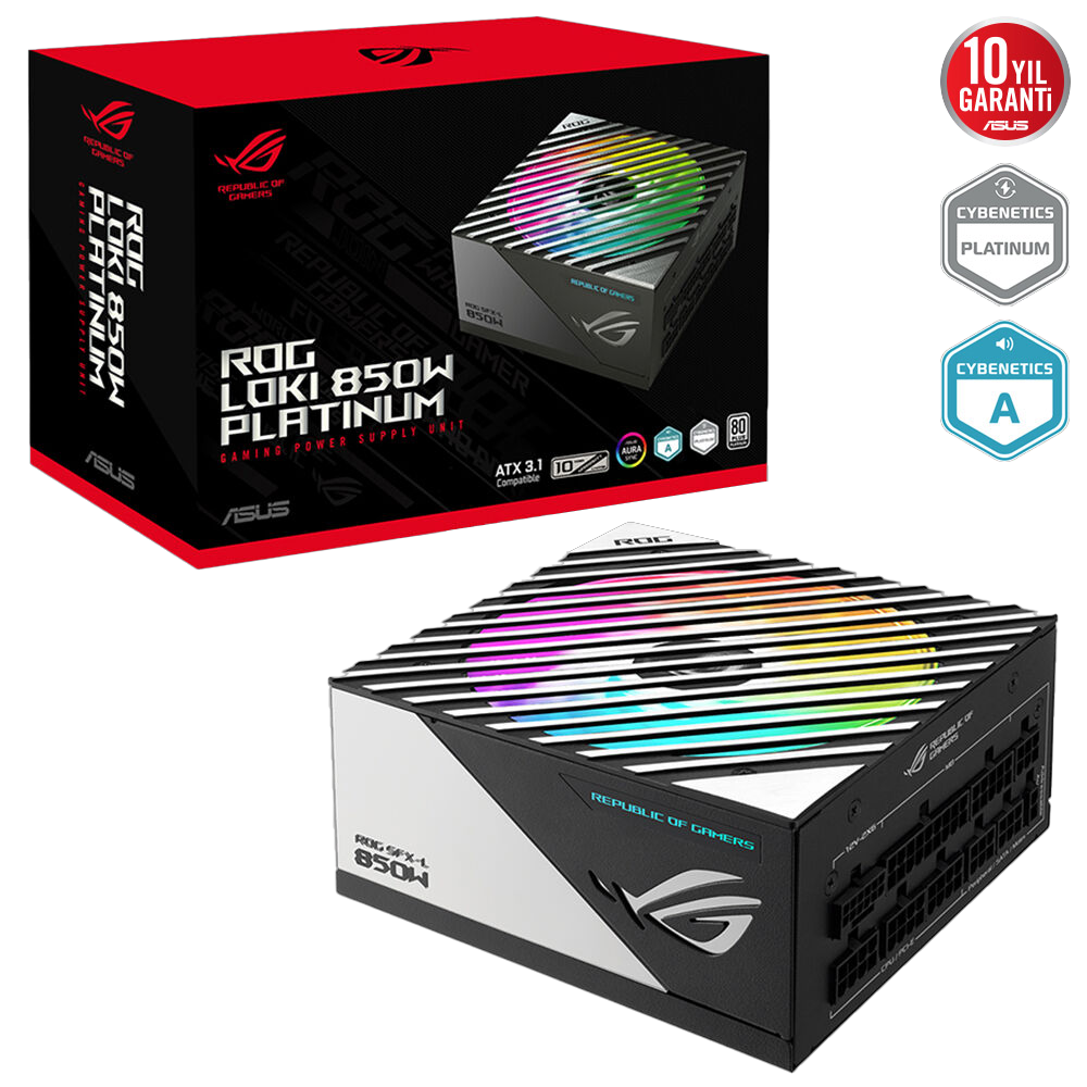 Asus ROG LOKI SFX-L 850W 80+ Platinum Tam Modüler