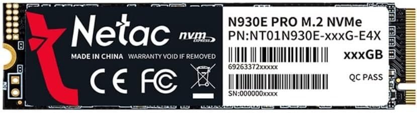 Netac N930E Pro 1TB NVMe M.2 SSD