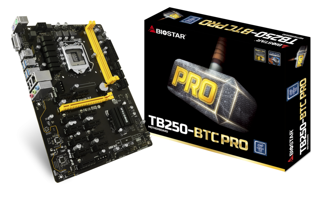 Biostar TB250-BTC Pro 6.Gen, 7.Gen (H110) Anakart
