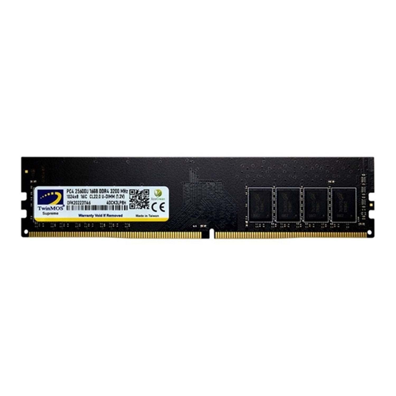 TwinMos MDD416GB3200D 16GB DDR4 3200MHZ PC Ram
